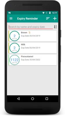 Expiry Reminder android App screenshot 7